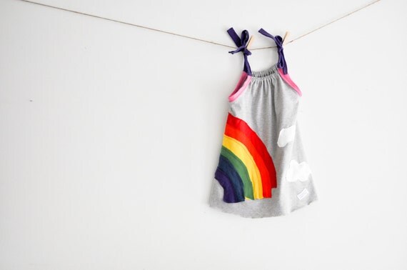 80's Rainbow Beach Custom order not yet made Eco kids reclaimed stretch knit tee shirts,tshirts, teeshirts Girls size 12 months to 7 years