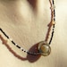 Moons of Saturn Necklace - Proportional Distances - Statement Necklace - Solar System - Planet Saturn - Beadwork