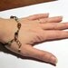 MiniVerse - We Love Pluto Edition - Small 7.5 inches - Solar System Bracelet - Proportional Distances in Glass, Stone and Shell