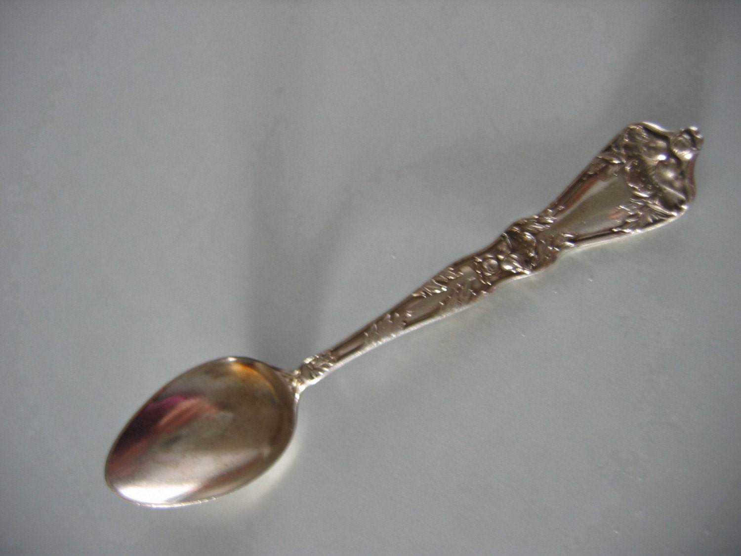Antique Sterling silver Demitasse spoon. by MyEstateSale on Etsy