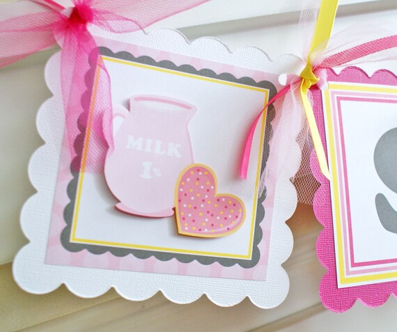 NEW- Milk & Sugar Cookies, Name Banner Il_570xn