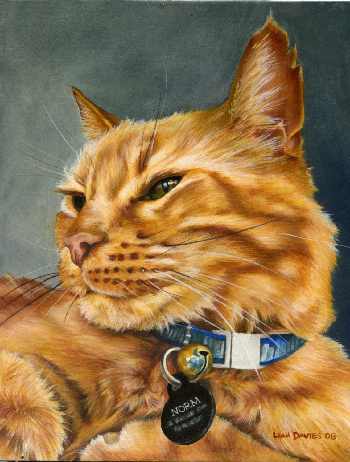 Hand Painted Oil Portrait - 8x8 or 8x10