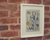 Nursery Alphabet Sampler PDF Cross Stitch Pattern