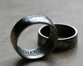 1964 Kennedy Half Dollar Silver coin Ring Size 9 to 14  By Custom Coin Rings