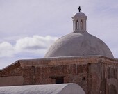 Tumacacori Mission Church Dome - Sky Dome - A Fine Art Photograph