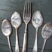 Pick 5 - Custom Hand Stamped Vintage Silverware Garden Markers