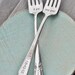 I do. Me too. Vintage Wedding Cake Fork Set Personalized with Your Wedding Date (Mismatched set)