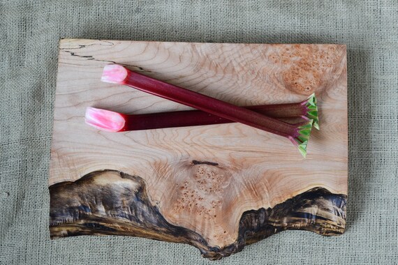 Chef's Cutting Board, Extra Thick with a Natural Wood Edge 605, Ready to Ship