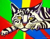 Pop Art Kitty - print