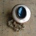 vintage locket / 1960s jewelry / LABYRINTH