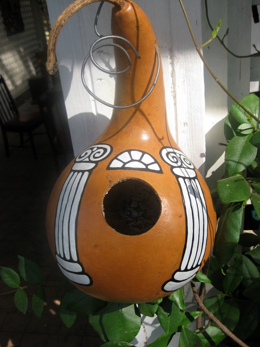 Antebellum Purple Martin Gourd Birdhouse 4