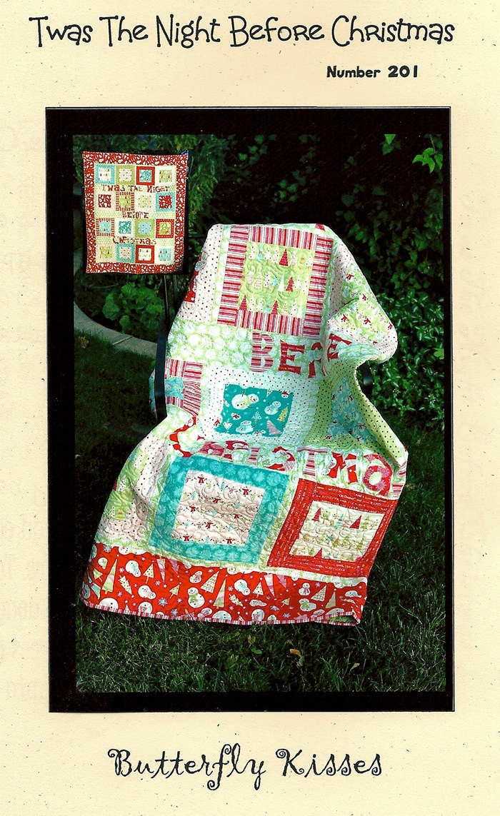 Twas the Night Before Christmas Quilt Kit by by ladybugquiltshop