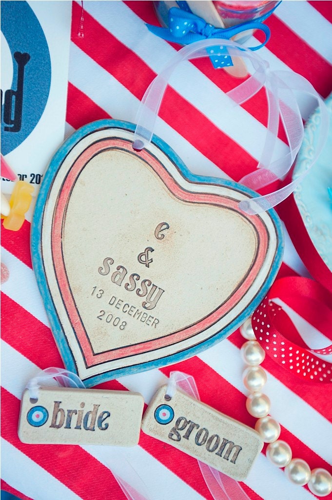 Sassy - Ceramic Wedding Heart