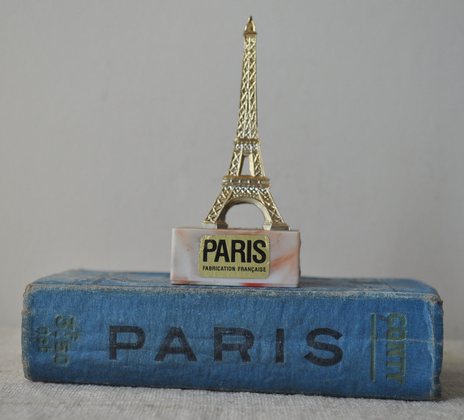 Vintage French Souvenir Eiffel Tower Paris Kitsch