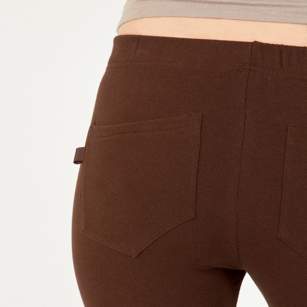 Skinny Sweats- Chocolate Brown Sweatpants