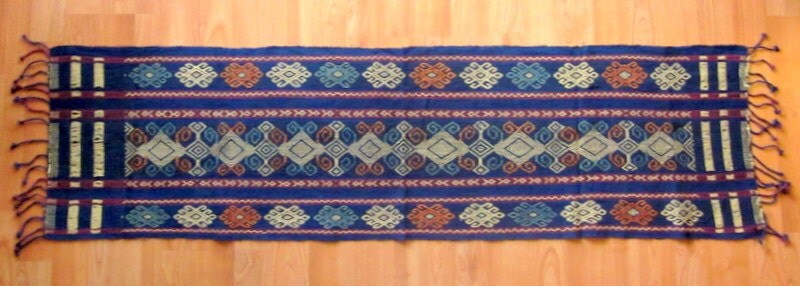 INDONESIAN handwoven TAPESTRY Geometric ethnic by mygypsycottage