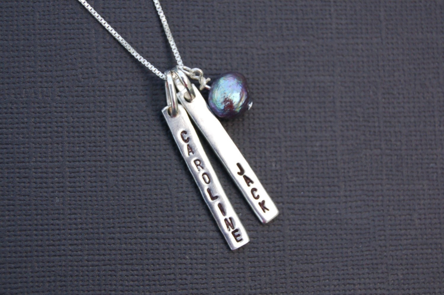 Love Tags / Custom Sterling Silver Necklace