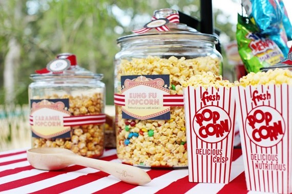 Movie Night Birthday Party Collection - DIY Printable Il_570xn