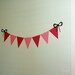 DIY Bunting Wall Decal Kit - choose your colors