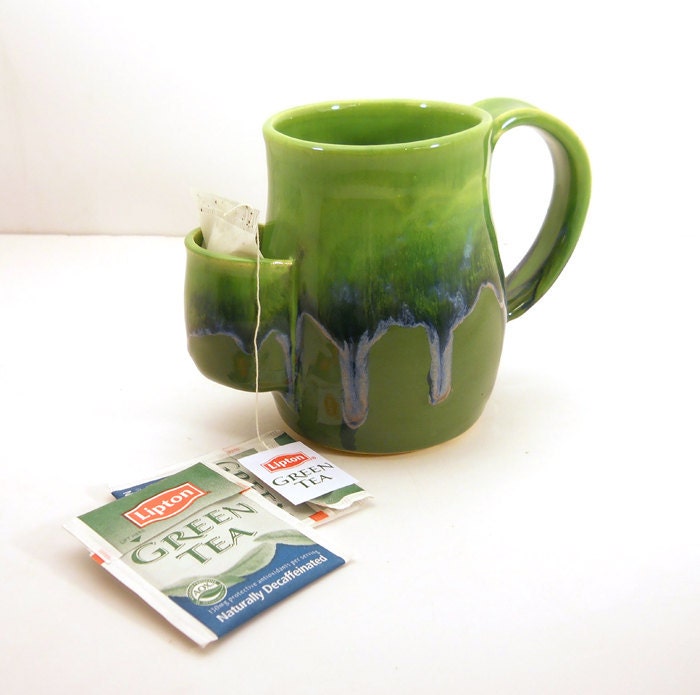 Mug, Tea Drinkers Sidekick, Cup - Mossy Green