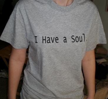 I Have a Soul Shirt for Gingers Redheads Teenagers Agnostics