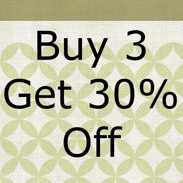 Any 3 PDF Sewing Patterns, get 30% off - By Blissful Patterns