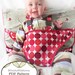 Travel High Chair PDF Sewing Pattern - FREE Shipping - by Blissfulpatterns