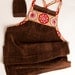 Baby Bath Apron Towel and Mitt PDF Sewing Pattern - INSTANT DOWNLOAD -By BlissfulPatterns