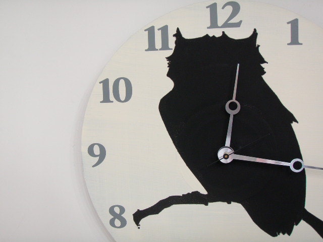 Silhouette Owl Print functional art  Olyteam