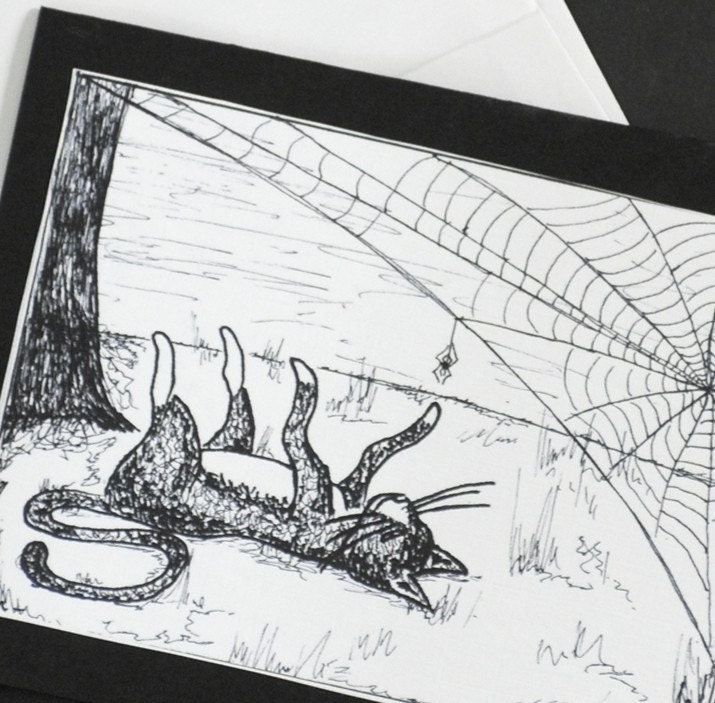 Cody's Web Halloween Card