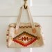 Woven Embroidered Boho Folk Carpet Bag