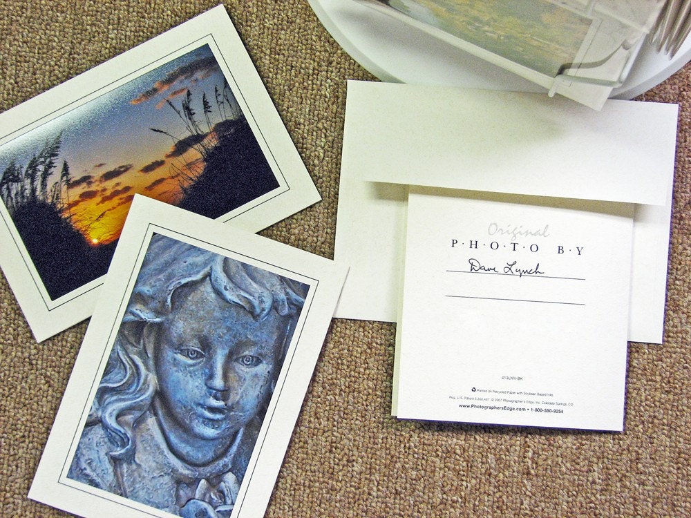 Note Cards 5x7 Choose Any Photo Or Paper Cutting Print - Free Shipping In U.S. with any other purchase