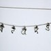 Chakra Symbols Necklace - Silver Yoga Sanskrit New Age Spiritual Jewelry