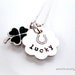 Lucky Shamrock St. Patrick's Day Necklace