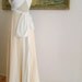 Infinity Dress-Cameo Nude Sheer with Magnolia Off White Octopus Convertible Wrap Gown