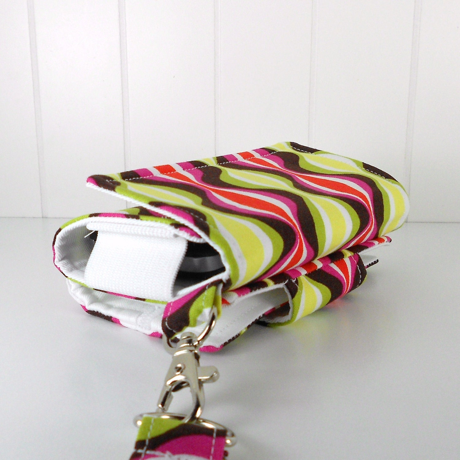 On Sale - The Errand Runner - Cell Phone Pouch/Wallet - Wristlet - Lava Light By Michael Miller