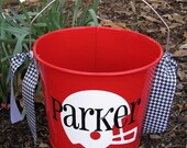 Personalized Easter Bucket assorted colors-5 QT.