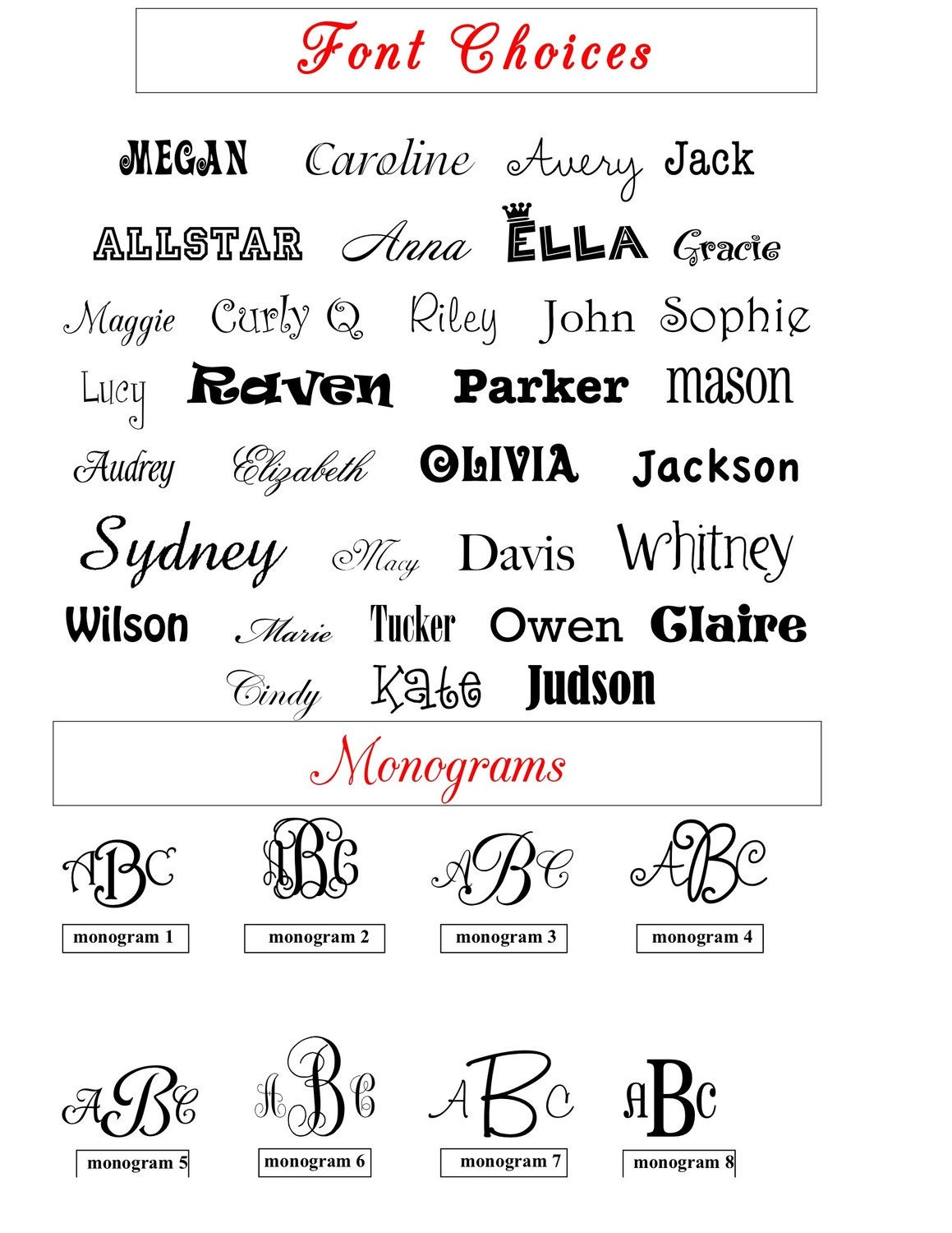 Personalized trash can-assorted colors available