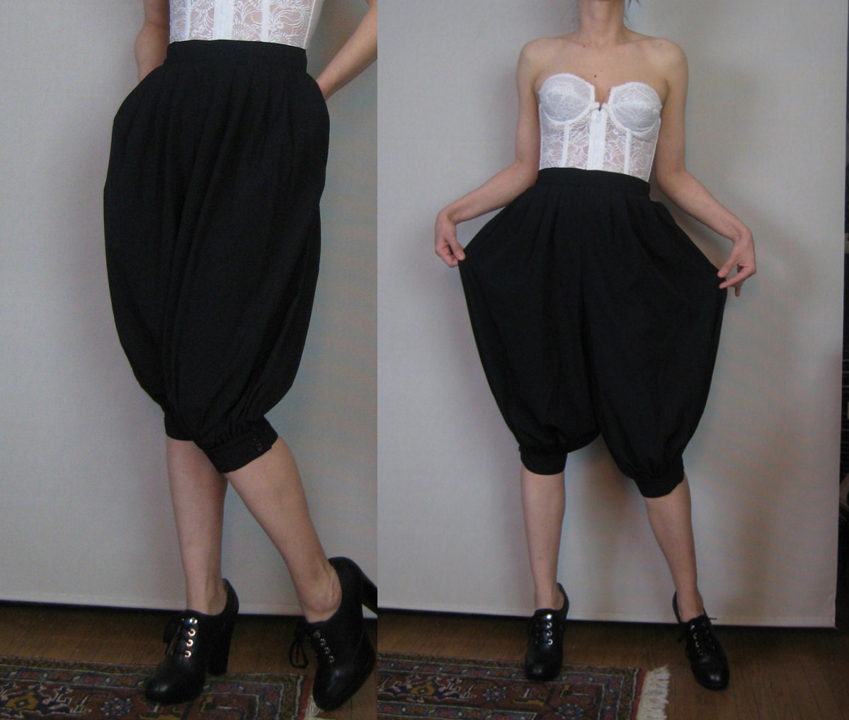 AmAzing Vintage 80s BALLOON KNICKERBOCKERS Knickers by retasroses
