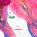 Art, Original Art, Watercolor Fashion Illustration, Watercolour  Painting, Cate Parr,  New Rosa Spring Sale
