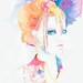Original Watercolour Fashion Illustration. Titled: Chanel 2012 Paris Bombay 4.