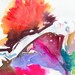 Fashion Illustration, Watercolour Painting of Vogue Model