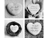 Love Art Print -  Custom Inspirational Message - Unique Anniversary, Wedding Gift - 8x8  Art Print Photograph