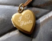 I Heart Farts Locket - Necklace