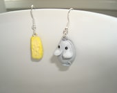 Mouse and Cheese Earrings