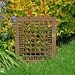 Vintage Iron Grate, Architectural Salvage, Message Board