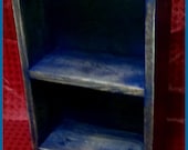 Book Case Storage Shelf Shabby  Cottage Table Top  18'' x 12'' x 5 3/4''