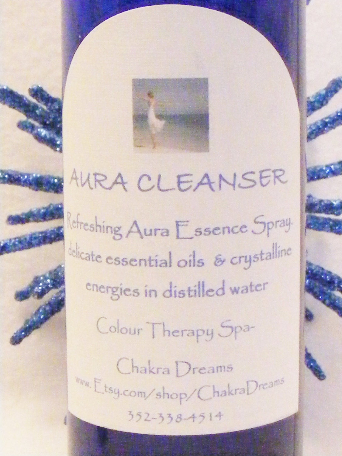 AURA CLEANSER-   4 oz. Aromatherapy, Remove  Negative Energies from Your Aura, Help balance your Chakras , Feel WONDERFUL