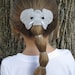ELEPHANT Felt Hair Clip