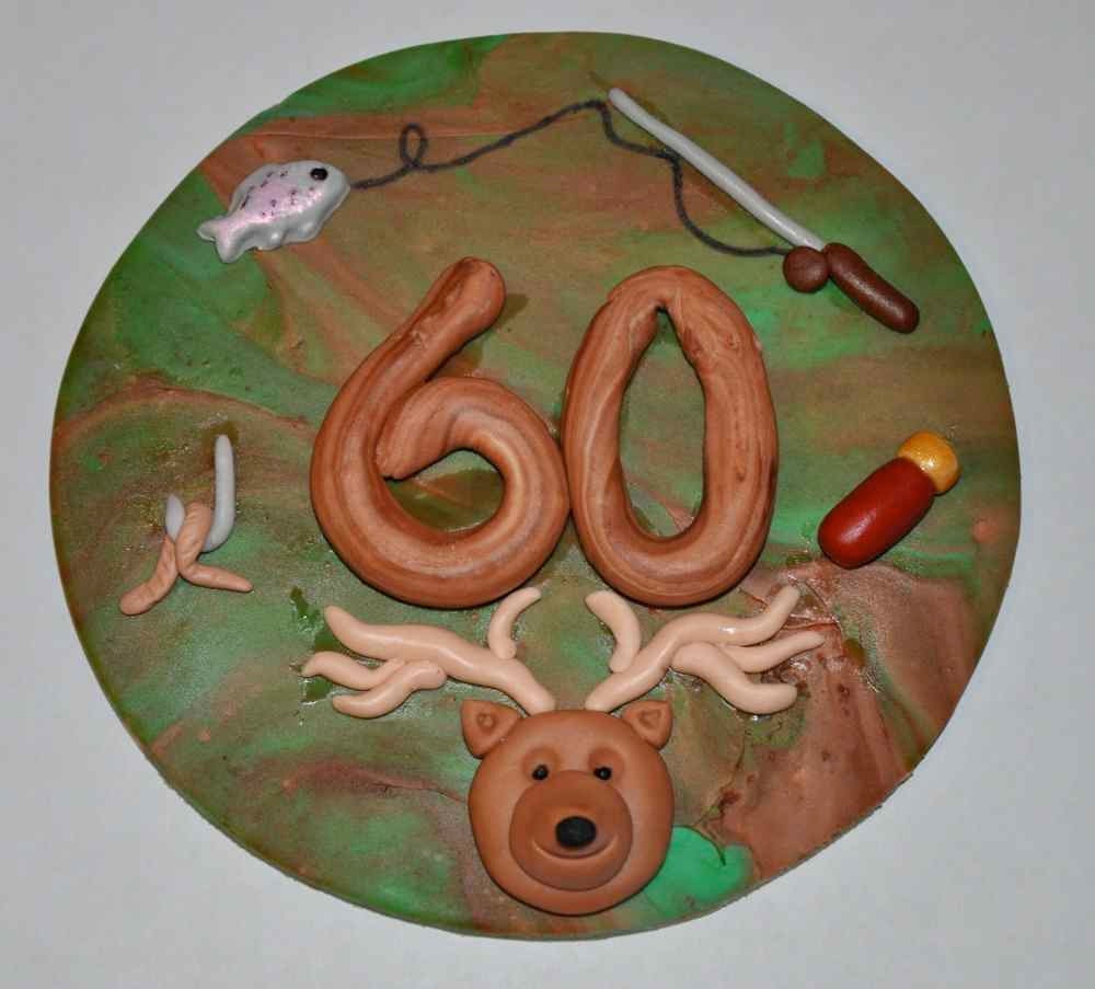 Items similar to Hunting and Fishing Cake Topper- Edible ...